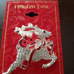 Reindeer Brooch